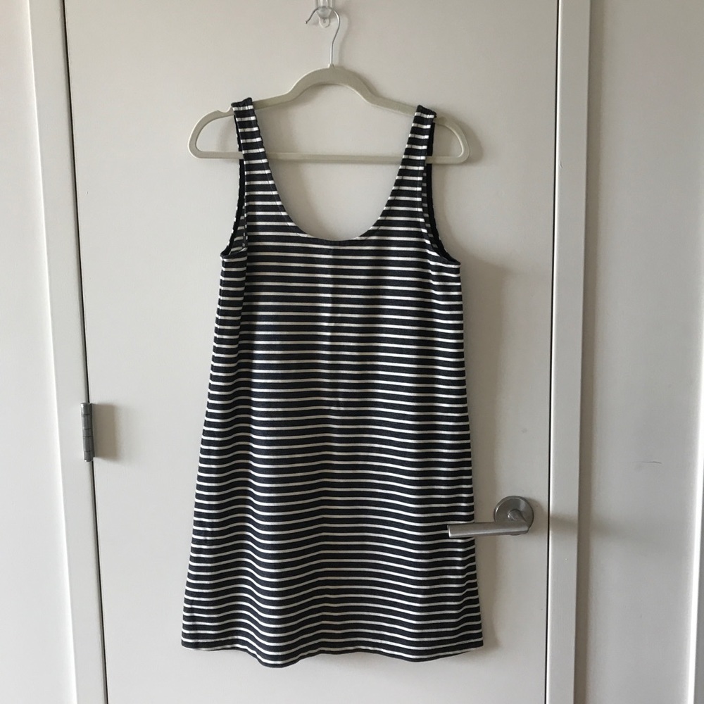 Madewell Striped Nautical Tank Dress